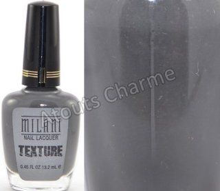 NEW Milani Limited Edition Texture Nail Lacquer   906 Shady Gray Health & Personal Care