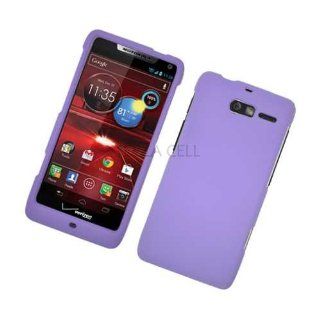 Motorola XT907 (Droid Razr M) Purple Rubber Protective Case Cell Phones & Accessories