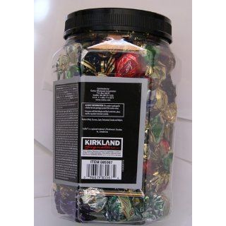 KIRKLAND Signature PREMIUM CHOCOLATES of the WORLD ASSORTMENT JAR NET WT 2 Lb (907 g) (From Italy Germany, Spain, Switzerland, Canada and Belgium)  Chocolate Assortments And Samplers  Grocery & Gourmet Food