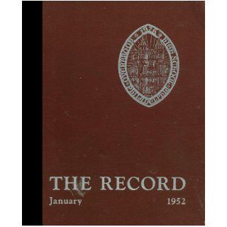 (Reprint) 1952 Yearbook Overbrook High School, Philadelphia, Pennsylvania 1952 Yearbook Staff of Overbrook High School Books