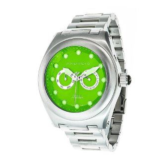 Android Men's AD908BGR Antiforce 3 Multi Green Dial Watch Watches