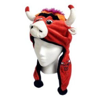 Chicago Bulls Mascot Themed Dangle Hat  Sporting Goods  Sports & Outdoors