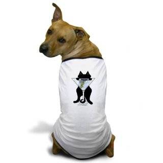    Marini Black Cat Dog T Shirt   2XL White [Misc.]  Pet Shirts 
