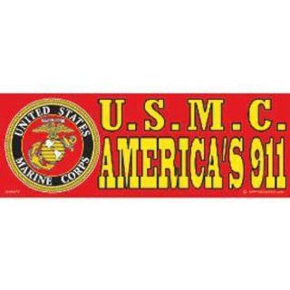 USMC America's 911 Bumper Sticker Sports & Outdoors