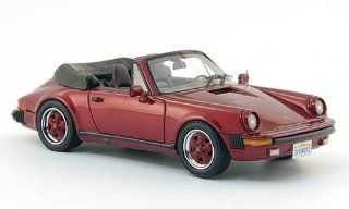 Porsche 911 Carrera Convertible, 1985, Model Car, Ready made, Neo Scale Models 143 Neo Scale Models Toys & Games