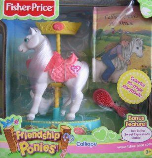 Fisher Price Friendship Ponies   Calliope and Storybook Toys & Games