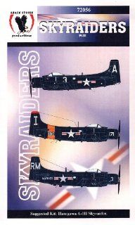 AD 1/2/4 Skyraiders #3 VF 152, K 16 (1/72 decals) Toys & Games