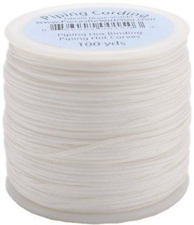 Pieces Be With You Piping Hot Polyester Cording 1/16" X 100 Yards White C100