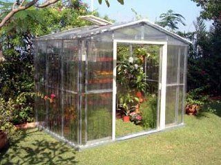 Duramax 80311 Greenhouse Shed, 8 by 8 Inch  Storage Sheds  Patio, Lawn & Garden