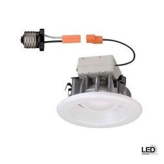 T40   Commercial Electric 4 in. Recessed White LED Trim   Complete Recessed Lighting Kits  
