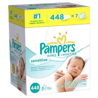 Pampers Sensitive Wipes  896 count Health & Personal Care