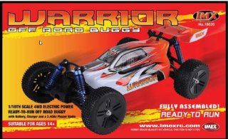 1/10TH SCALED 4WD ELECTRIC POWER READY TO RUN OFF ROAD BUGGY "WARRIOR" Toys & Games
