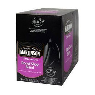Martinson Coffee Capsules Donut Shop Blend for Keurig K Cup 24 Count  Coffee Brewing Machine Cups  Grocery & Gourmet Food