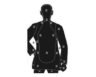 Birchwood Casey Eze Scorer Silhouette 35"x45", Per 100  Hunting Targets And Accessories  Sports & Outdoors