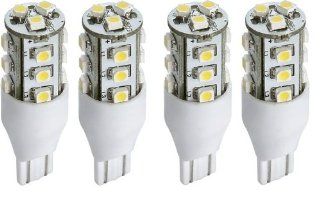 2 sets of Gold Stars 92111801 02 LED Replacement Light Bulb 921/T15 Wedge base 52 Lumens 12v or 24v Natural White Automotive