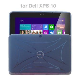 Dell XPS 10 Tablet 10.1 Inch TPU Rubberized Protective Cover Case   Smoke Computers & Accessories