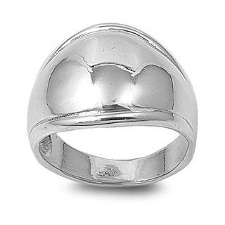 Designer Style 17MM Ring Sterling Silver 925 Jewelry