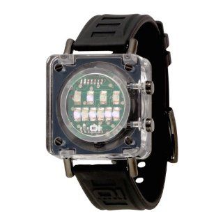 01TheOne Unisex RB907B3 Razor Block Black Fashion Watch The One Watches