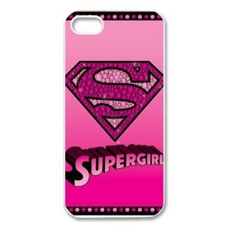 Custom Supergirl Case Cover for Iphone 5 Best Case Xq908 Cell Phones & Accessories