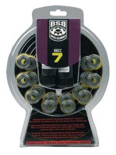 BSB ABEC 7 Bearings (16 pack)  Skate Replacement Bearings  Sports & Outdoors