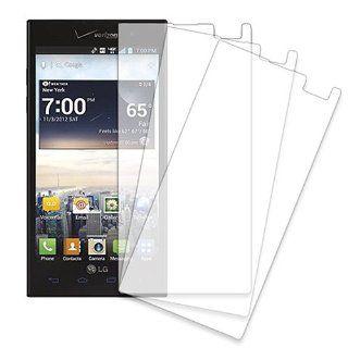 3 Pack Screen Protector for LG Spectrum 2 VS930 Optimus LTE II 2 VS930 Cell Phones & Accessories