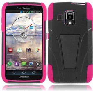 Pantech Perception ADR930L ( Verizon ) Phone Case Accessory Delicate Pink Dual Protection Impact Hybrid Cover with Free Gift Aplus Pouch Cell Phones & Accessories