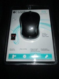 Logitech Wireless Optical Mouse M315 (Black) 910 003144 Computers & Accessories