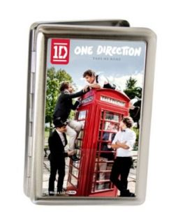One Direction Group in a Telephone Booth Hinge ID Case Clothing
