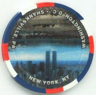 World Trade Center 911 Poker Chip Toys & Games