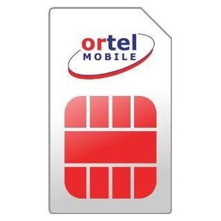Ortel SIM Card (France)   Incl EUR 7,50 Call Credit   French Number   Mobile SIM Card   International Sim Card   Pay As You Cell Phones & Accessories