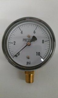 Low Pressure Gauge 10 PSI