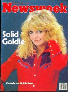 NEWSWEEK Goldie Hawn 1/12 1981 Entertainment Collectibles
