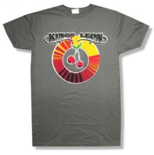 Kings of Leon "Cherry" Grey T Shirt New Adult Unisex (X Small) at  Mens Clothing store