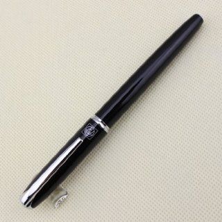 Advanced Rollerball Pen Picasso 916 Pure Black and Silver Clip Pen Nice Gift Pen 