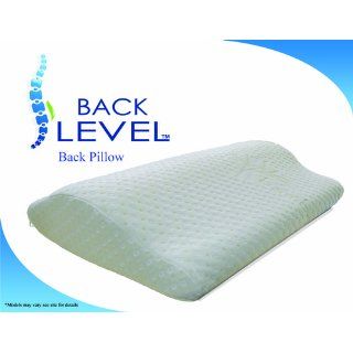 Back Level Tm Back Pillow. Back Support While You Sleep, Design Bridges the Vacuum Between the Flat Surface of the Bed and Your Spine, Giving You More Comfort, and Support While You Sleep Thus, Reducing Your Overall Back Pains. Health & Personal Care