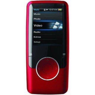 Coby MP620 8GRED 8 GB 1.8 Inch Video  Player with FM Radio (Red) (Discontinued by manufacturer)   Players & Accessories