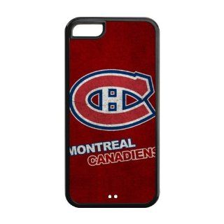 Custom NHL Montreal Canadiens Apple iPhone 5c Hard TPU Cover Case Cell Phones & Accessories