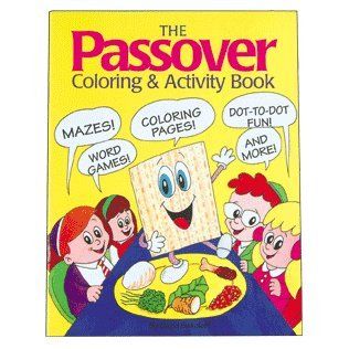 Passover Coloring & Activity Book Toys & Games
