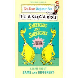 Sneetches are Sneetches (Beginner Flash Cards, Preschool   Grade 1) Dr. Seuss 0090129890880 Books