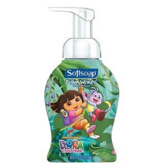 Softsoap Foamworks Liquid Hand Soap, Pump, Dora The Explorer, 8.50 Ounce (Pack of 3) Health & Personal Care