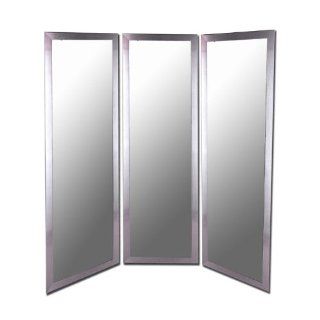 Royal Stainless Silver Decorative Wall Mirror   Wall Mounted Mirrors