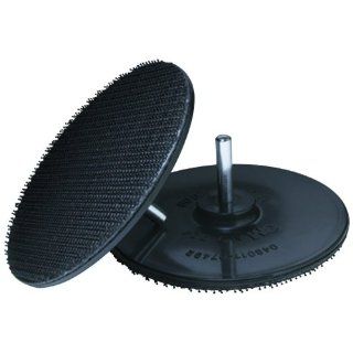 Scotch Brite Surface Conditioning Disc Pad Holder 924, Hook and Loop, 4" Diameter, 1/4" Shank, Black (Pack of 5) Sanding Disc Backing Pads