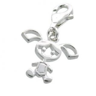 Little Girl Sterling Silver Charm Clothing