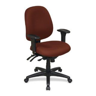 Lorell High Performance Task Chair, 27 1/4 by 25 1/4 by 41 1/2 Inch, Burgundy  