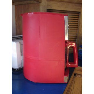 Hamilton Beach Ensemble 12 Cup Coffeemaker with Glass Carafe, Red Kitchen & Dining