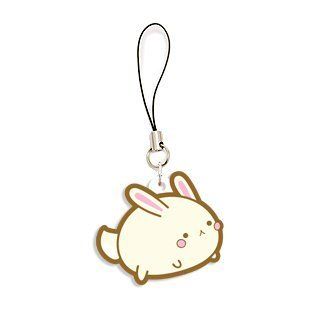 Kawaii Bunny Blob Phone Charm Jewelry