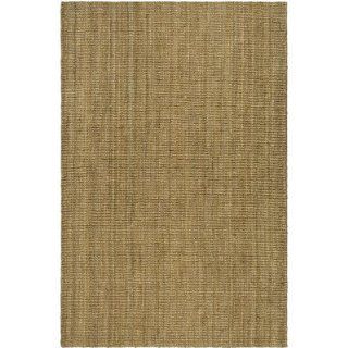 Safavieh Natural Fibers Collection NF447A Natural and Rust Sissal Area Rug, 8 Feet by 10 Feet   Sisal Rug