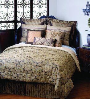 Jennifer Taylor 9 Pcs Comforter Set, Oversize Queen, VALENCIAGA Collection  
