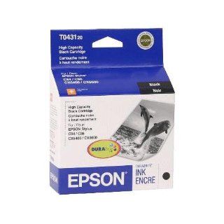Epson T043120 Black High Yield OEM Genuine Inkjet/Ink Cartridge (950 Yield)   Retail 