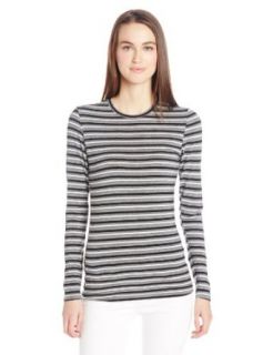 Cuddl Duds Women's Softwear with Stretch Long Sleeve Crew Neck Top Base Layer Tops